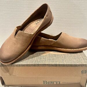 Women's Born Tropi Slip-on Shoes Size 10 - Natural Color